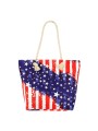 Stylish Patriotic Tote Bag