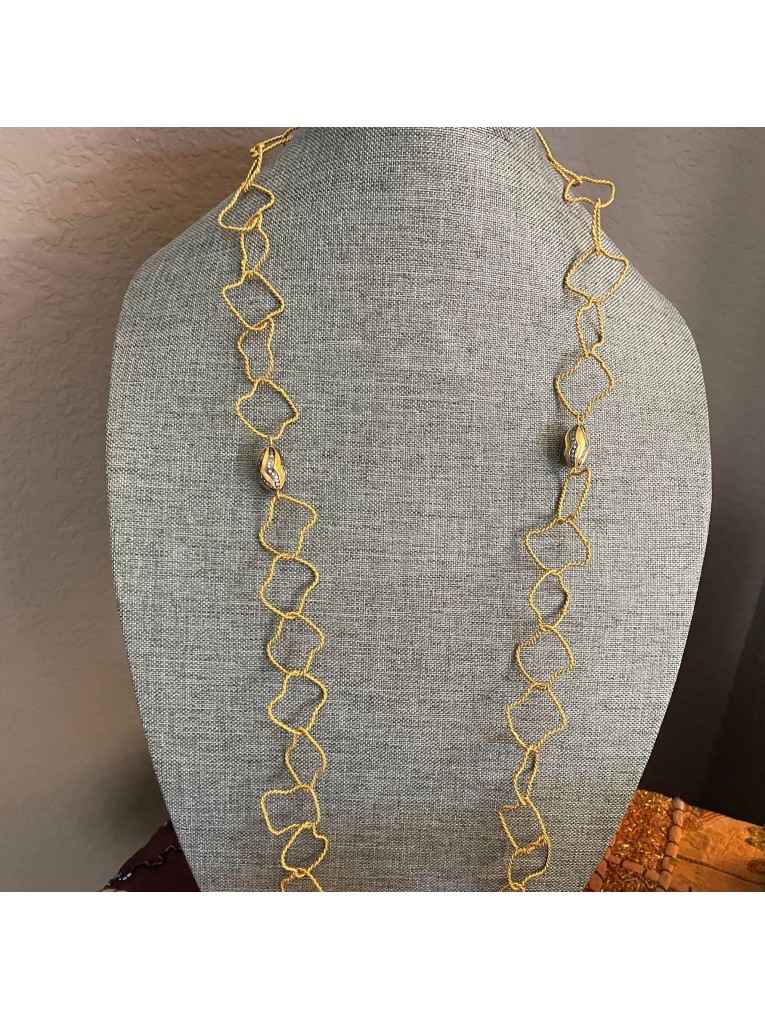 Elegant Twisted Rope Necklace