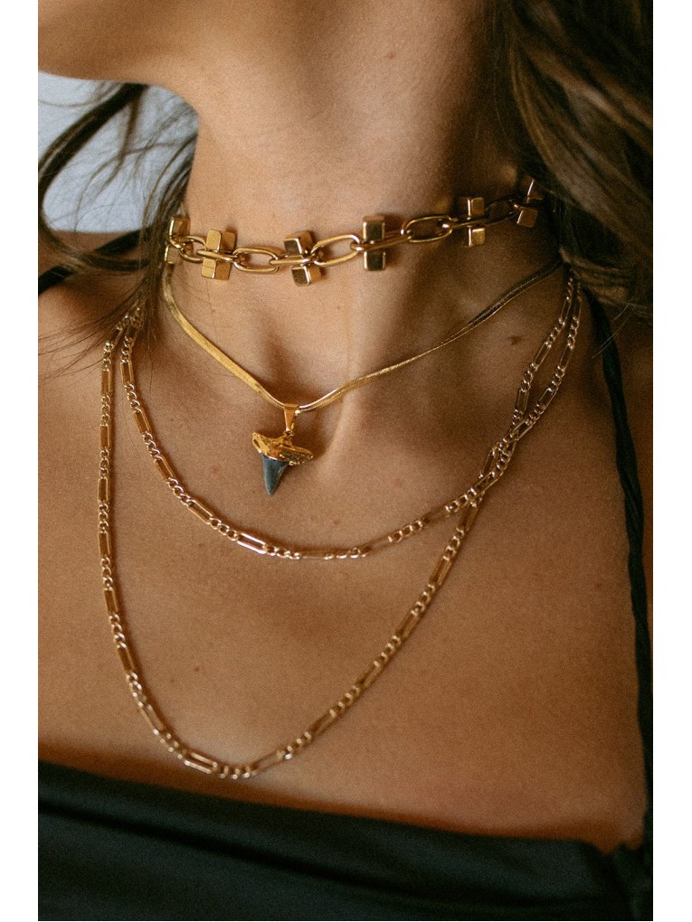 Elegant Golden Charm Necklace