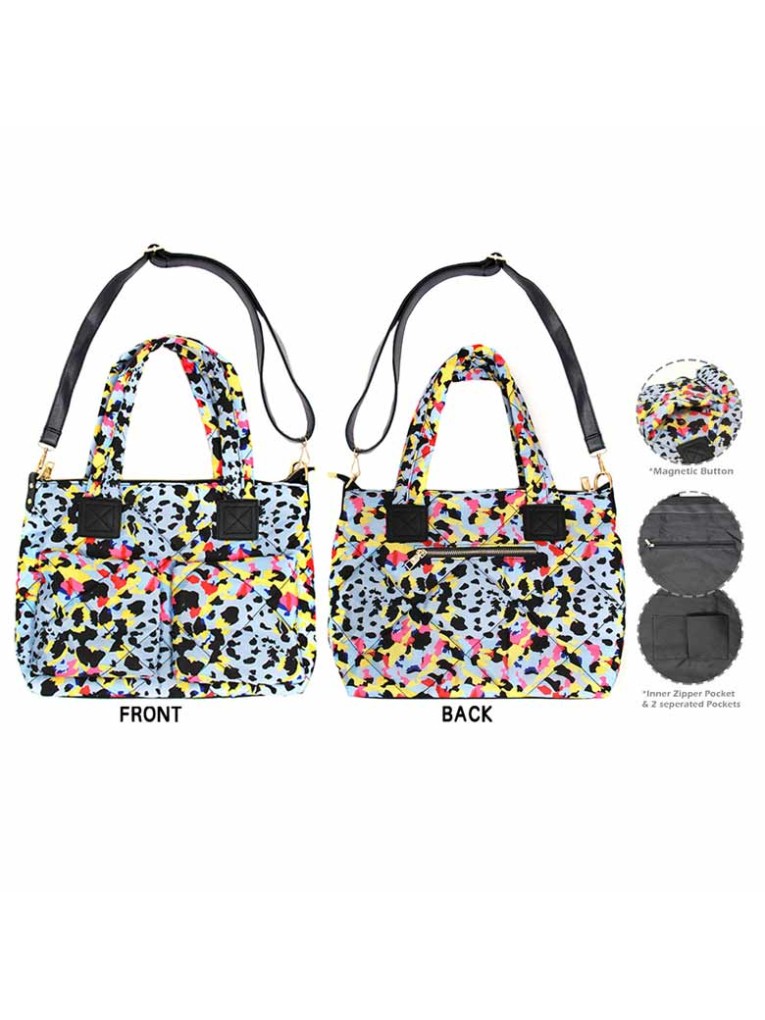 Colorful Print Everyday Tote