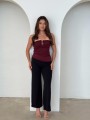 Sleek Elegance Strapless Top