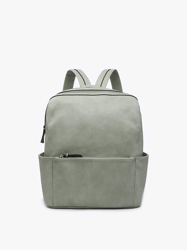 Elegant Vegan Leather Backpack