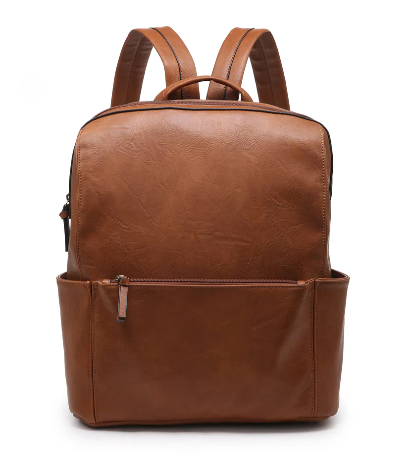 Elegant Vegan Leather Backpack