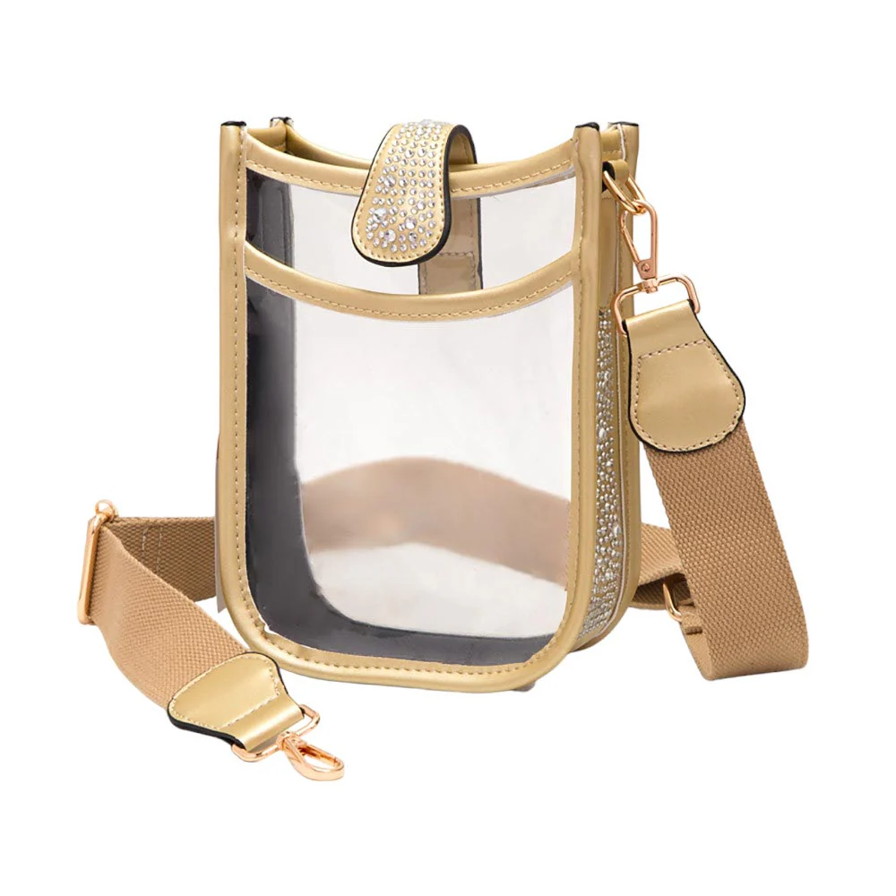 Chic Transparent Crossbody Bag