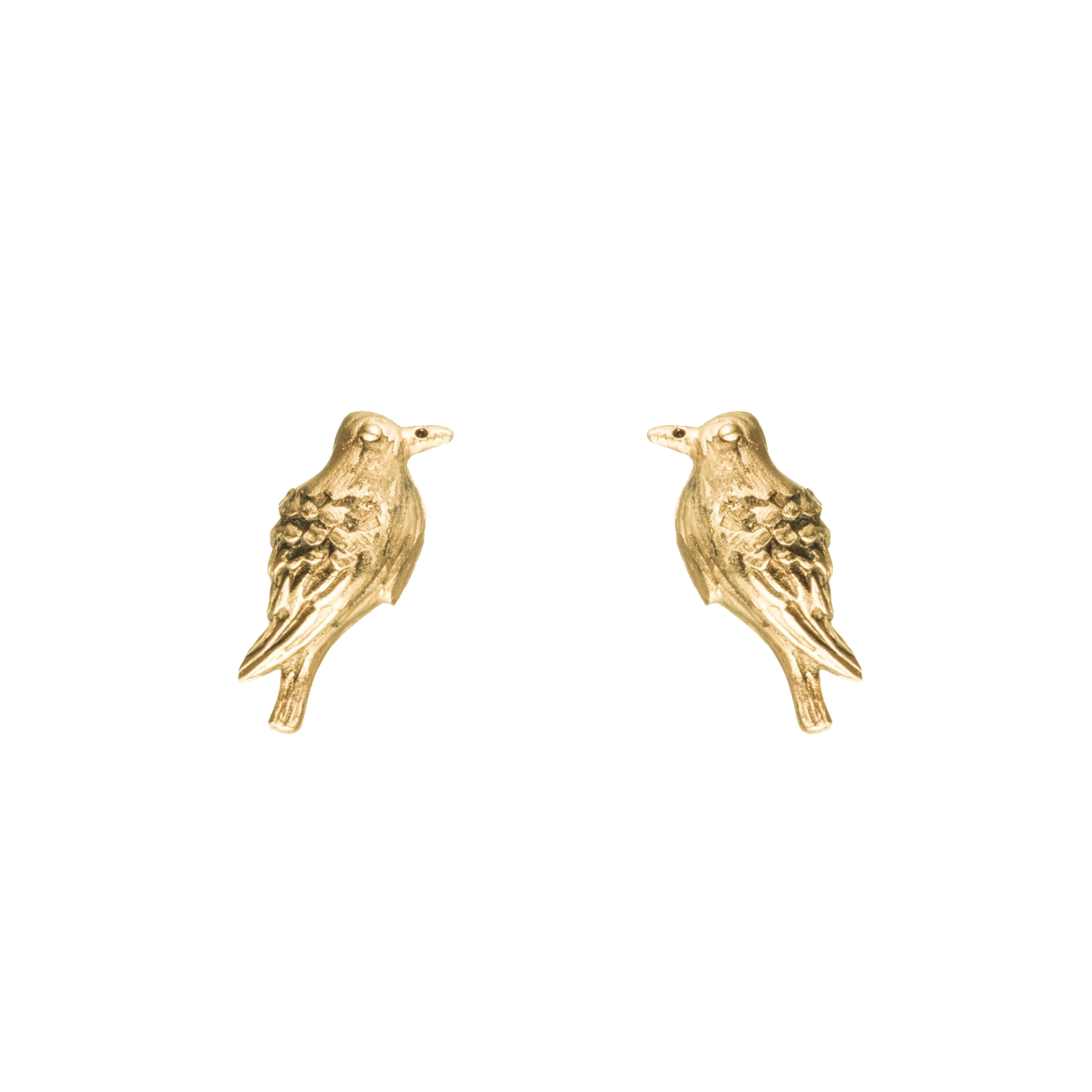 Charming Bird-Inspired Stud Earrings