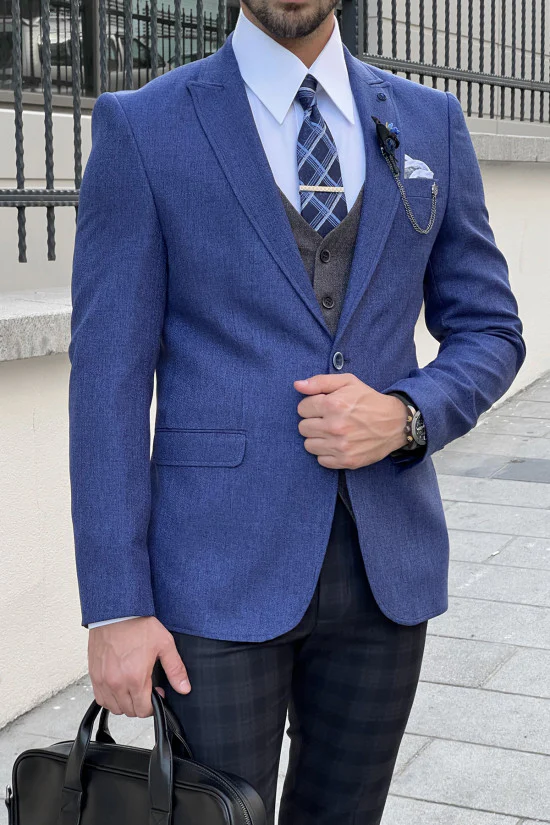 Elegant Men'S Business Suit Outfit